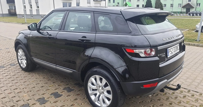 Land Rover Range Rover Evoque cena 85500 przebieg: 115000, rok produkcji 2015 z Szamotuły małe 154